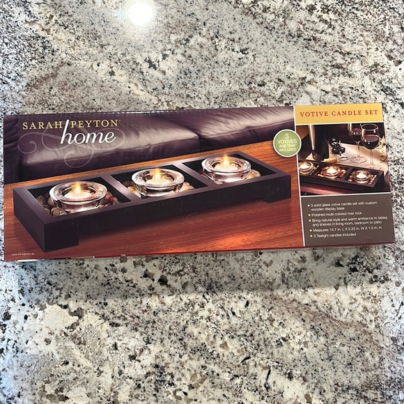 New Sarah Peyton Votive Candle Set - Picture 2 of 14